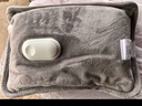 彩虹熱水袋暖手寶充電暖寶寶暖水袋注水暖手袋熱敷暖肚子暖腳 灰色 曬單實(shí)拍圖
