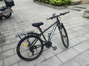 永久自行車(chē)成人山地車(chē)自行車(chē)學(xué)生男女鋁合金變速公路自行車(chē)油碟單車(chē) 【鋼架/全套軸承】黑金色 24速 26寸【推薦155-185cm】 曬單實(shí)拍圖