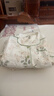 古今（GUJIN）新品睡衣女春秋純棉棉紗薄款雙層紗布短袖長(cháng)褲三件套外穿家居服 曬單實(shí)拍圖