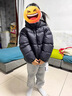 笛莎（DEESHA）童裝女童羽絨服2025秋冬新款兒童輕薄羽絨外套中大童女孩外套 黑色 165 【充絨量：104.1 g】 曬單實(shí)拍圖