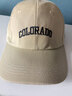 【COLO】鴨舌帽男女同款戶(hù)外休閑顯臉小遮陽(yáng)帽子韓版潮棒球帽 卡其色 曬單實(shí)拍圖