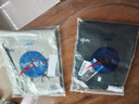 NASA MARVEL短袖T恤男士夏季休閑寬松立領(lǐng)速干透氣戶(hù)外運動(dòng)上衣 淺灰 XL 曬單實(shí)拍圖
