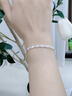 苓心動(dòng)999足銀手鏈女款四葉草手環(huán)輕奢高級感飾品情人節生日禮物送女友 999純銀四葉草手鏈*免費刻字 曬單實(shí)拍圖