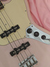 J&DGuitarsJD JAZZ粉色BASS電貝斯貝司PBASS新手初學(xué)者入門(mén)搖滾 櫻桃粉JAZZ BASS 曬單實(shí)拍圖
