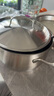 Momscook 不銹鋼湯鍋漲型鍋淺燒鍋燉湯鍋復底加厚鋼蓋SUS304電磁燃氣通用 TL2213XRST1-蒸鍋 22cm 曬單實(shí)拍圖