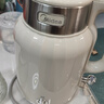 美的（Midea）電水壺熱水壺燒水壺藝術(shù)家2L無(wú)縫內膽電熱水壺316L不銹鋼恒溫一鍵保溫自動(dòng)斷電沖奶泡茶 SH58-Q 曬單實(shí)拍圖