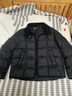 坦博爾輕薄羽絨服女短款翻領(lǐng)寬松舒適襯衫式女士外套330226D 黑色165 曬單實(shí)拍圖