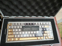 狼蛛（AULA）AG75全鋁磁軸鍵盤(pán) RT電競游戲專(zhuān)用客制化8K回報率 220目CMC鋁坨坨磁軸機械鍵盤(pán)81鍵無(wú)畏契約打瓦 AG75 Pro戰甲銀 冰心銀磁軸 曬單實(shí)拍圖