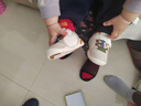江博士春秋男女童步前鞋舒適透氣防滑耐磨兒童運動(dòng)寶寶鞋 米/卡其/綠 21 腳長(cháng)約12.0-12.6 曬單實(shí)拍圖