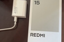 小米（MI）REDMI 紅米Note15 5G 第三代驍龍6 小米紅米手機 天青藍 8GB+128GB 曬單實(shí)拍圖