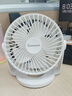 賽億蓄電小風(fēng)扇電風(fēng)扇小臺扇迷你USB手持戶(hù)外便攜風(fēng)扇小型學(xué)生宿舍床頭辦公室輕音桌面扇6000毫安 曬單實(shí)拍圖