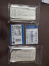 正品足銀9999純銀投資銀條1000g白銀原料銀塊銀磚收藏送禮假一賠 1000克（假一賠萬(wàn)帶證書(shū)） 曬單實(shí)拍圖