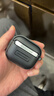 鵬谷適用蘋(píng)果AirPods4保護套apple airpods 4代耳機殼磁吸自動(dòng)彈蓋降噪耳機倉硅膠保護殼絨毛灰 曬單實(shí)拍圖