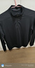 布先生半拉鏈立領(lǐng)長(cháng)袖T恤秋冬百搭休閑簡(jiǎn)約運動(dòng)風(fēng)上衣YS15373 鋼琴黑 M (170) 曬單實(shí)拍圖