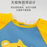 9i9兒童畫(huà)畫(huà)衣罩衣防臟寶寶圍裙吃飯衣長(cháng)袖反穿衣幼兒園防濺衣A234 曬單實(shí)拍圖