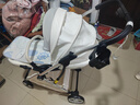 酷貝樂(lè )（coballe）嬰兒推車(chē)輕便遛娃神器新生兒嬰兒車(chē)0-3歲用折疊可坐可躺帶減震 極光白【4代】 曬單實(shí)拍圖
