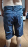 涼感五分牛仔短褲男夏季薄款潮牌彈力寬松直筒5分褲2025新款中褲 藍灰色-億牛-6023 34 【2尺7】 曬單實(shí)拍圖