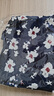 優(yōu)衣庫男裝女裝莫代爾棉混紡印花開(kāi)領(lǐng)襯衫短袖古巴領(lǐng)度假風(fēng)477644 68 深藍色 XL /180/108B 曬單實(shí)拍圖