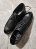 熱風(fēng)春秋新款時(shí)尚內增高黑色休閑皮鞋商務(wù)正裝德比鞋爸爸鞋 黑色H43M26529 41 曬單實(shí)拍圖