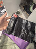 利得抽繩垃圾袋黑色45*50cm120只單面1.2絲免撕加厚款廚房用 曬單實(shí)拍圖