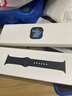 Apple/蘋(píng)果 Watch S11 智能手表GPS款46毫米深空灰色鋁金屬表殼黑色運動(dòng)型表帶S/M MEVN4CH/B 曬單實(shí)拍圖