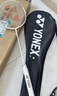 尤尼克斯（YONEX）羽毛球拍天斧進(jìn)攻高磅全碳素進(jìn)階比賽AX10白亮黑已穿線(xiàn)附手膠 曬單實(shí)拍圖