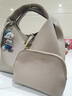 CHARLES&KEITH簡(jiǎn)約手提包菜籃子包斜挎包生日禮物送女友CK2-10701618 Taupe灰褐色 M 曬單實(shí)拍圖
