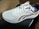 多威征途3代碳板跑步鞋學(xué)生體測訓練跑鞋男女馬拉松運動(dòng)鞋 白/金 MR34222A 42 曬單實(shí)拍圖
