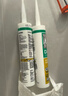 瓦克（WACKER）DA防霉玻璃膠廚衛專(zhuān)用密封膠防水美容膠中性馬桶封邊硅膠白色1支  曬單實(shí)拍圖