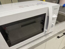 美的（Midea）快捷微波爐 家用小型 360°轉盤(pán)加熱 旋鈕操控 易潔內膽（M1-L213B） 曬單實(shí)拍圖