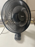 美的（Midea）壁扇 掛壁電風(fēng)扇家用七葉遙控風(fēng)扇食堂餐廳商用電扇搖頭工業(yè)壁掛式工程扇 FWA35WAR 曬單實(shí)拍圖