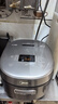 美的（Midea）電飯煲4l/5升家用ih立體加熱1300W大火力香甜精鐵厚釜智能電飯鍋柴火飯上蓋可拆3-4-5-6-8-10個(gè)人 4L 【線(xiàn)下同款】仿古IH灶火 | 精鐵厚釜 曬單實(shí)拍圖