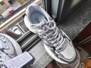 回力官方男鞋春夏老爹鞋女情侶款增高休閑鞋潮流運動(dòng)鞋子男 銀灰 42 曬單實(shí)拍圖