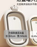 iuu嬰兒洗澡盆兒童浴盆大號寶寶可折疊可坐可躺浴架臉盆套餐 【官方補貼】浴盆+可調節浴架+臉盆-北歐灰 材質(zhì)：食品級PP原料，無(wú)添加回料 曬單實(shí)拍圖