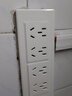 德力西開(kāi)關(guān)插座面板 CD601系列 118型四位五孔20孔插座面板 雅白 曬單實(shí)拍圖