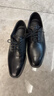 愛(ài)步（ECCO）正裝商務(wù)皮鞋男夏季英倫低幫鞋德比皮鞋墨爾本621634 黑色 40 曬單實(shí)拍圖