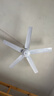 奧克斯電風(fēng)扇吊扇家用商用1.4米白色吊頂風(fēng)扇工業(yè)工廠(chǎng)車(chē)間客廳三葉遙控吊扇大風(fēng)力降溫 【加厚線(xiàn)圈】48寸五葉吊扇+多檔調速 曬單實(shí)拍圖
