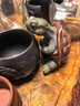 塔馳密司（touchmiss）紫砂茶寵把家香插烏龜創(chuàng  )意禮品名家王慶生手工可養禪意招財龜茶玩 紫砂-招財小烏龜【禮盒裝】 曬單實(shí)拍圖