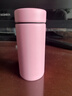 虎牌迷你口袋杯輕量便攜保溫保冷杯MMP-B20C-PP蜜桃粉200ml 曬單實(shí)拍圖