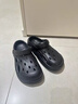 紅豆（Hodo）踩屎感洞洞鞋男士夏季外穿2026新款沙灘防滑耐磨戶(hù)外開(kāi)車(chē)涼拖男款 黑色【小男孩/性?xún)r(jià)比首選】 42-43 適合41-42 曬單實(shí)拍圖