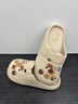 利達妮（TZLDN）eva洞洞鞋女士外穿防滑夏季防臭踩屎感家居家用沙灘涼鞋包頭拖鞋 小熊基地(12個(gè)) 38-39 【標準碼】 曬單實(shí)拍圖