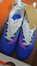 耐克暗煞系列大童低幫MG足球鞋春季男女童NIKE PHANTOM 6 HM9203 446賽車(chē)藍/爆炸粉/白 37.5 曬單實(shí)拍圖