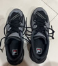 斐樂(lè )（FILA）官方男鞋閃電鞋復古跑鞋跑步鞋運動(dòng)鞋休閑鞋 黑/錫灰-BP 41 曬單實(shí)拍圖