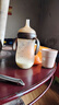 世喜吸管奶瓶1-3歲嬰兒ppsu12個(gè)月以上寶寶直飲杯一帶重力球手柄300ml 曬單實(shí)拍圖