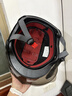 特大號夏季電動(dòng)車(chē)頭盔男生加大碼65XL四季大號80半盔超大頭圍70cm 6XL-加大碼【防曬短鏡】啞黑 曬單實(shí)拍圖