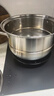 康巴赫304不銹鋼三層蒸鍋蒸籠復底大湯蒸鍋多功能鍋具28cm燃氣灶通用 曬單實(shí)拍圖