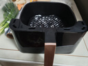 美的（Midea）家用空氣炸鍋免翻面微波爐烤箱蒸烤一體多功能大容量5.3L智能觸控金屬內腔蒸汽嫩炸KZC539J5 曬單實(shí)拍圖