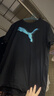 彪馬（PUMA）純棉賽車(chē)圓領(lǐng)休閑短袖T恤男新款夏季運動(dòng)上衣 632949 黑色-01 L (180/100A) 曬單實(shí)拍圖