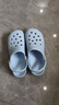 潔麗雅護士洞洞鞋女夏季2026新款涼鞋外穿防滑手術(shù)室醫護包頭涼拖鞋男夏 天空藍 38-39 【標準碼】 曬單實(shí)拍圖