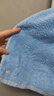 全棉時(shí)代毛巾純棉不易掉毛加大加厚方巾抗菌柔軟強吸水 冰川藍34*70cm 曬單實(shí)拍圖